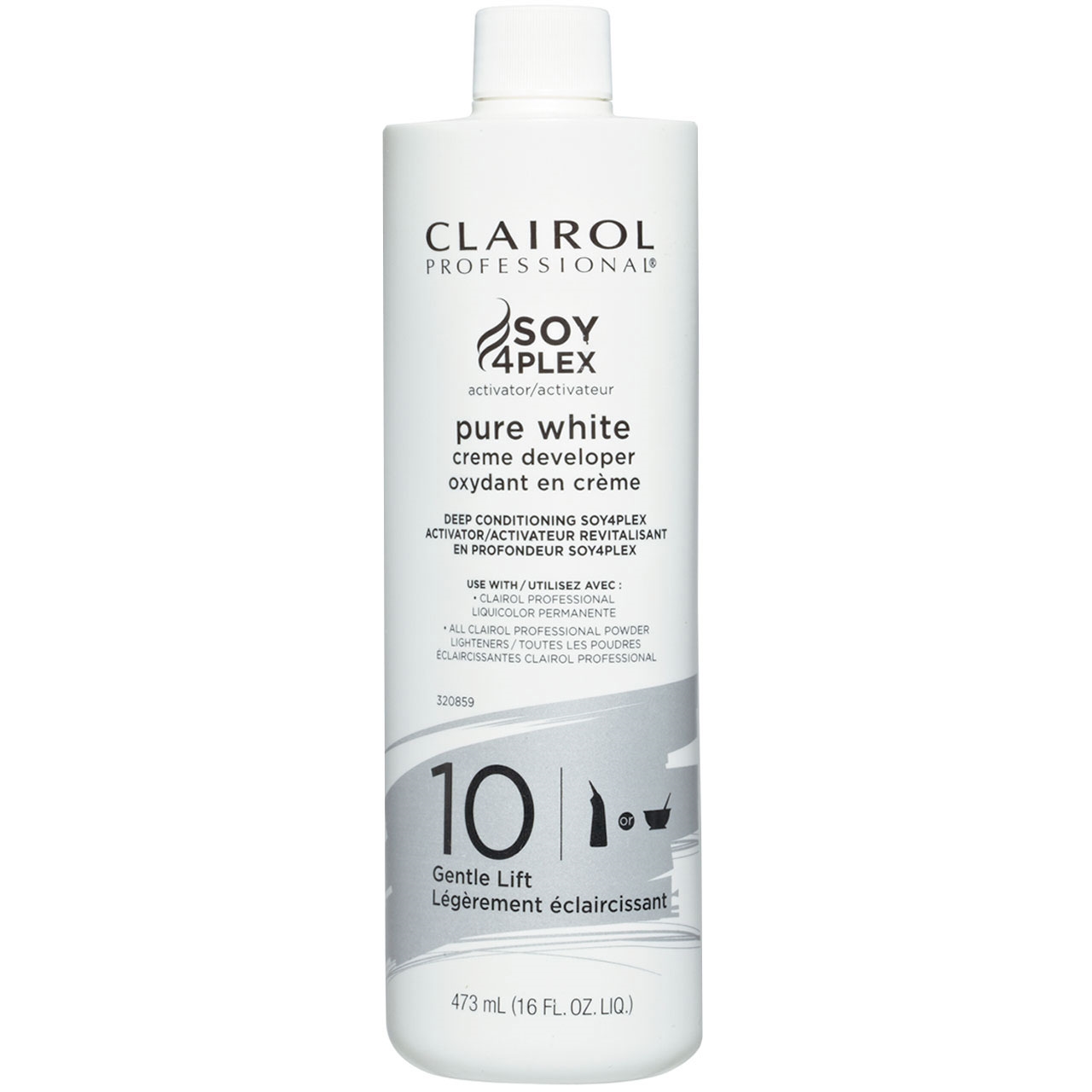 【希少】ホワイトライトリキッド CLAIROL 118ml ×6本 セット業務用 Pure White Creme Developer 10 Volume