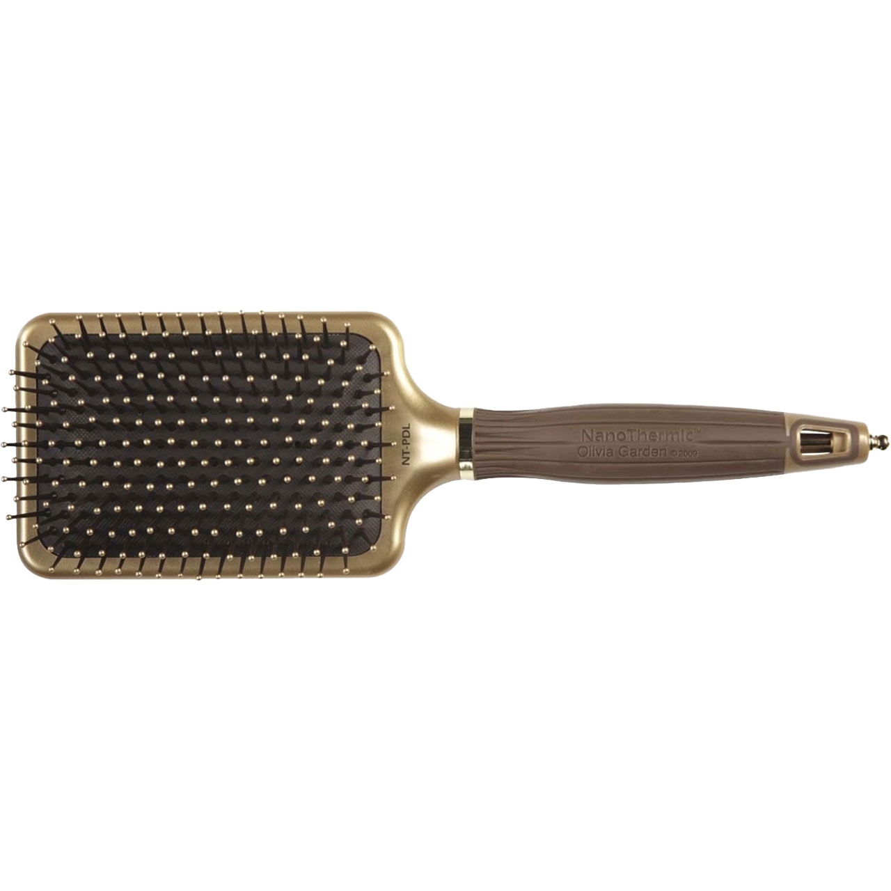 Nanothermic ceramic ion brush top