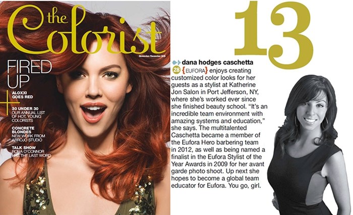 Dana Hodges Caschetta earns a slot on the 30 Under 30 from The Colorist. Dana Hodges Caschetta earns a slot on the 30 Under 30 from The Colorist.