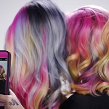 New b3 Color Video Features Vivid Stylist Rebecca Taylor