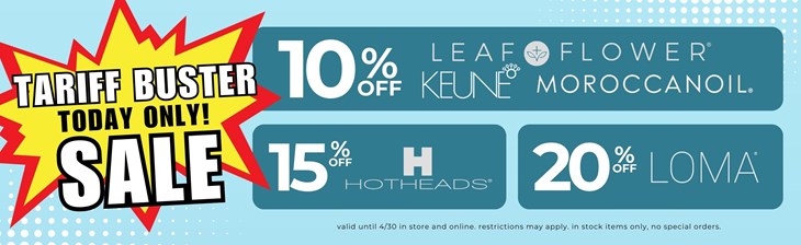 Tariff Sale (4/29-4/30)