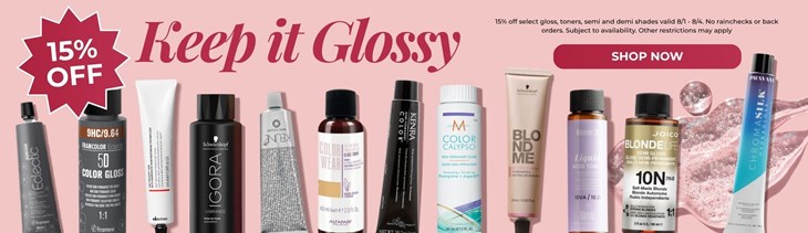 Keep It Glossy Sale (August 1-4)