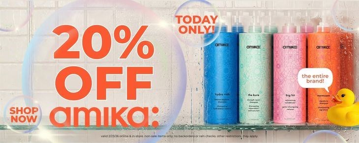 amika: 20% Off Sale (2/23)