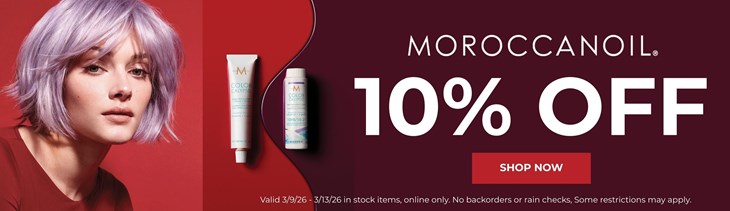 Moroccanoil 10% Off Sale (3/9-3/13)