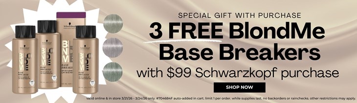 GWP with $99 Schwarzkopf Purchase (3/21-3/24)
