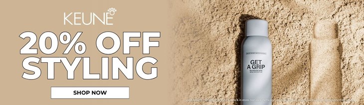 Keune 20% Off Styling (3/25-3/31)