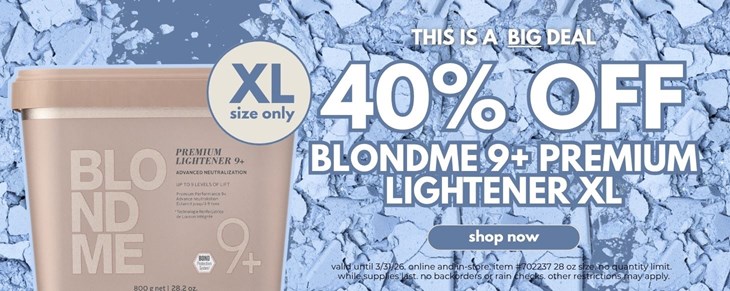 Schwarzkopf BlondMe Lightener Sale V.4 (2/19-3/31)