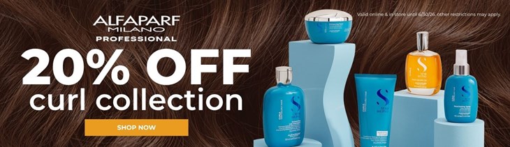 Alfaparf Curl Collection 20% Off Sale (6/4-6/30)