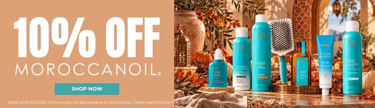 Moroccanoil 10% Off Flash Sale (10/9-10/12)