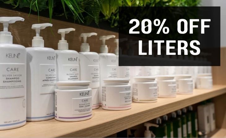 _BRAND Keune 20% off Liters
