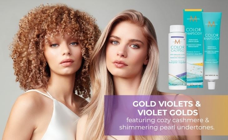 _BRAND Moroccanoil New Gold Violet & Gold Violet