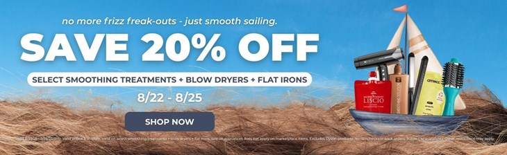 _CATEGORY Smoothing Sale 8/22-8/25