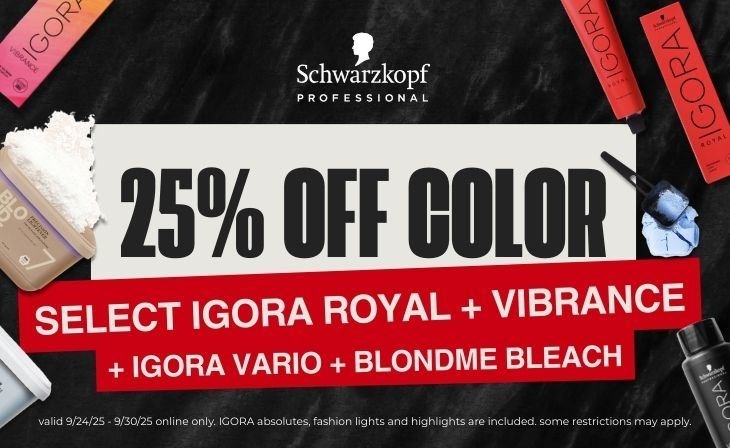 _BRAND Double Promo Schwarzkopf Color Sale - 25% Off