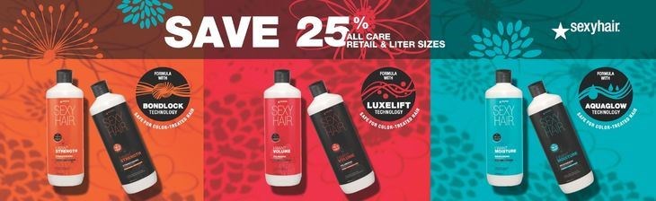_brand nd25 single sexyhair 25% off