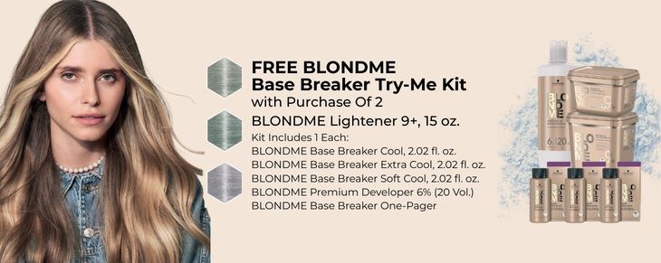 _brand JF26 single schwarzkopf free blondme base breaker kit
