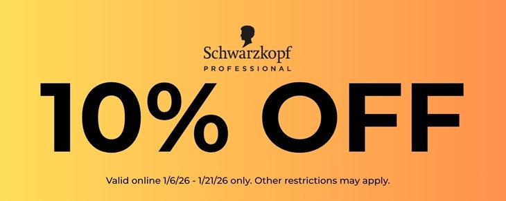 _BRAND Single Schwarzkopf Professional 10% OffV2