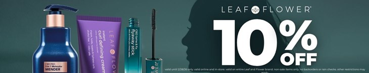 _Brand Double 10% Off Leaf&Flower (2/20-2/28)