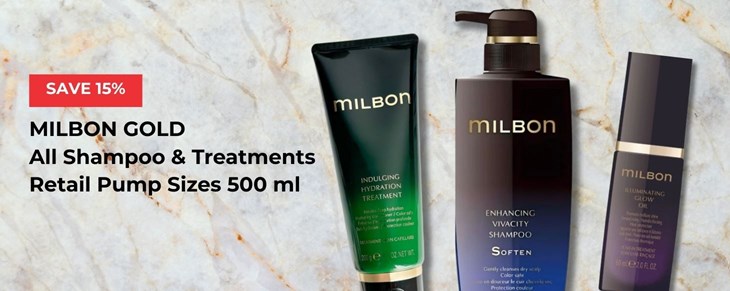 _BRAND MA26 Double Milbon Gold 15% Off Shampoos & Treatments