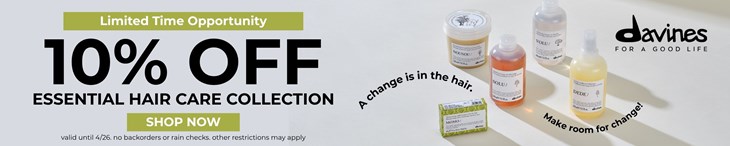 _BRAND Apr26 Single Davines Essentials 10% Off