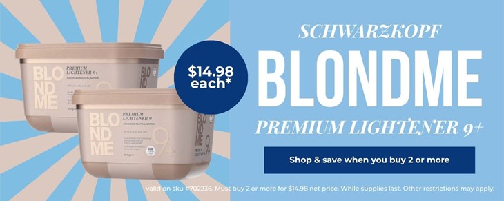 BRAND AM26 Double Schwarzkopf BlondMe Premium Lightener (4/28-5/9)