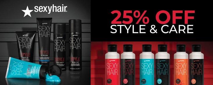 _BRAND PROMO Double MayJune26 25% Off Style & Care