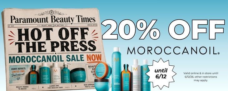 _BRAND Double Moroccanoil 20% Off Sale  (6/5-6/12)