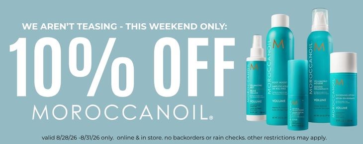 _BRAND PROMO Double Moroccanoil 10% Off Sale (8/28-8/31)
