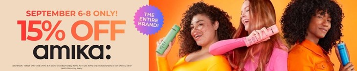 _BRAND PROMO Single Amika Flash Sale (9/6-9/8)