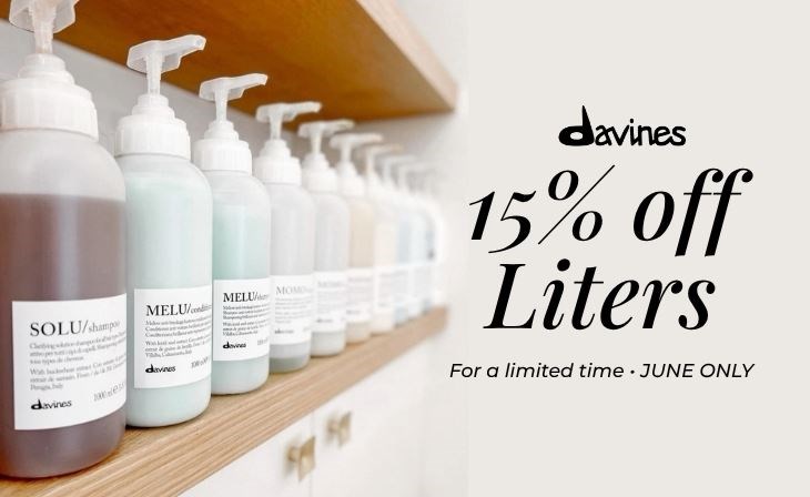 BRAND Double Davines Liters 15% Off