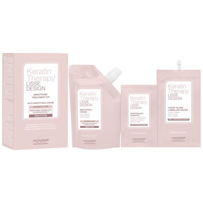 Alfaparf Milano Lisse Design Keratin Therapy Smoothing Treatment Kit 3 pc.