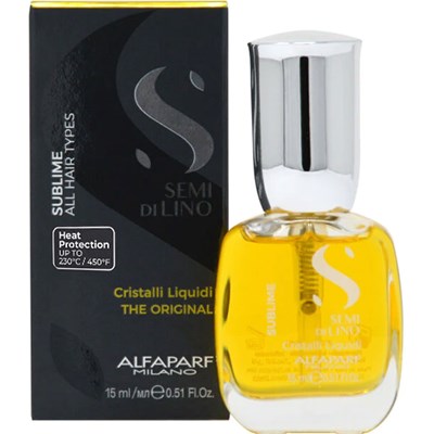 Alfaparf Milano Cristalli Liquidi with Heat Protection 0.51 Fl. Oz.