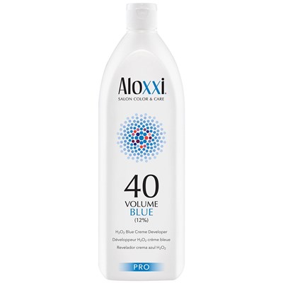 Aloxxi 40 Vol. Blue Creme Developer Liter