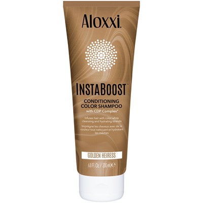 Aloxxi INSTABOOST Conditioning Color Shampoo - Golden Heiress 6.8 Fl. Oz.