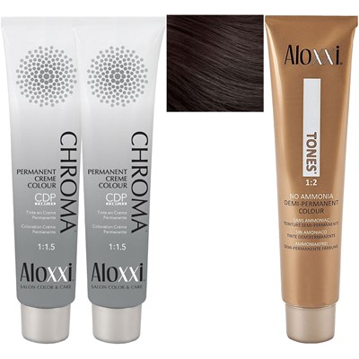 Aloxxi Back To Basics - Purchase 2 CHROMA 5N Shades, Get 1 TONES 5N FREE! 3 pc.