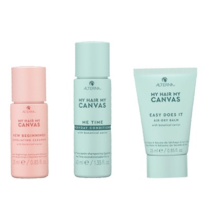 ALTERNA Professional My Hair My Canvas Mini Travel Kit 3 pc.