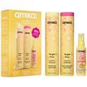 amika: frizz wash & care smoothing set 3 pc.