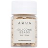 AQUA SILICONE BEADS - BLONDE 150 pc.
