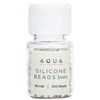 AQUA SILICONE BEADS - BLONDE 300 pc.