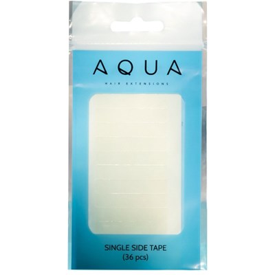 AQUA SINGLE SIDE TAPE TABS 36 pc.