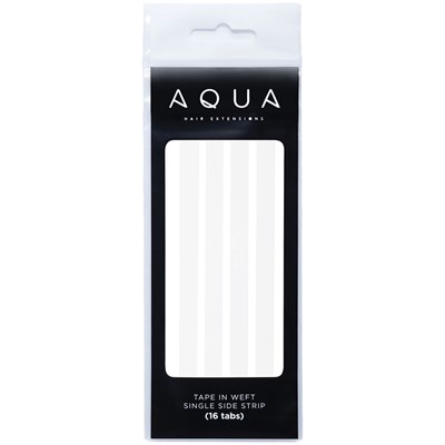 AQUA TAPE IN WEFT SINGLE SIDE STRIP 16 pc.