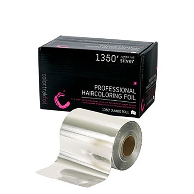 Colortrak Jumbo Silver Roll Foil 5 inch x 1350 ft.