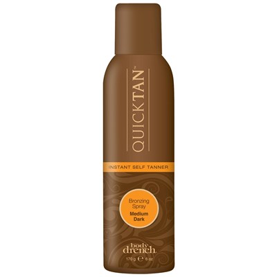 Body Drench Quick Tan Instant Bronzing Spray (Med/Dark) 6 Fl. Oz.