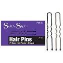 Soft 'n Style Hair Pins Black 1lb 2 inch