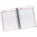 Cameo Wire Bound Appointment Book - 12 Month by 6 Column 11 inch x 8.5 inch