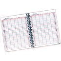 Cameo Wire Bound Appointment Book - 6 Months by 5 Columns 11'' x 8 1/2''