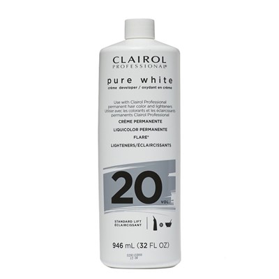 Clairol Pure White 20 Volume Developer Liter