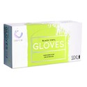 Colortrak Vinyl Gloves - Black, 100 ct. X-Large