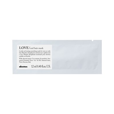 Davines LOVE/ curl hair mask Sachet Kit 12 x 0.4 Fl. Oz.