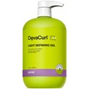 DevaCurl LIGHT DEFINING GEL Soft Hold No-Crunch Styler Liter