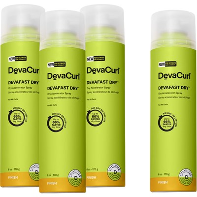DevaCurl Buy 3 DEVAFAST DRY Dry Accelerator Spray, Get 1 FREE! 4 pc.